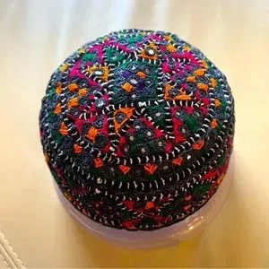 Accessories | Vintage Handmade Tubiteyka Uzbek Mirror Hat  display picture 3